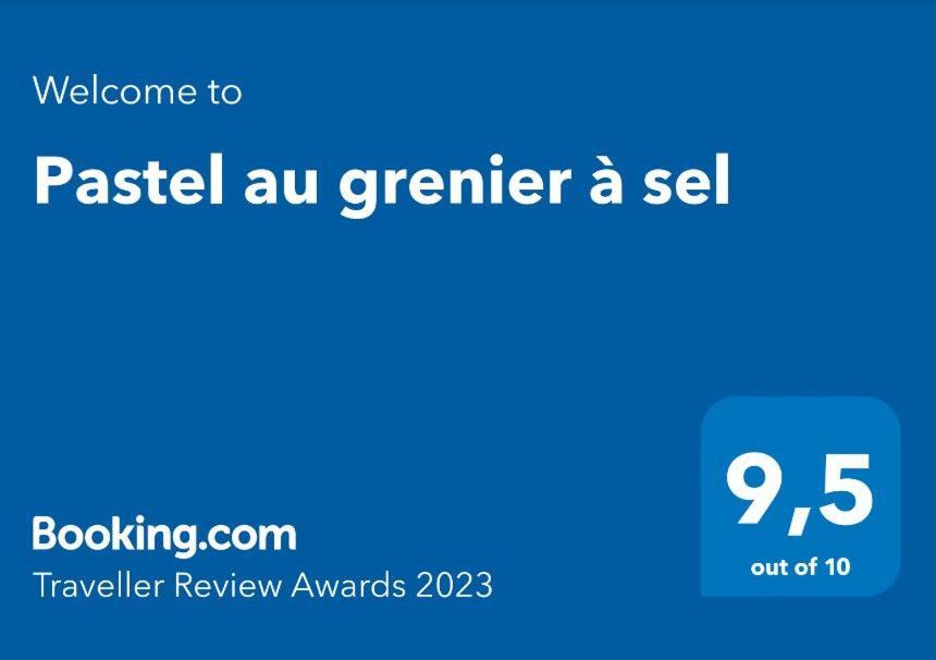 Pastel Au Grenier A Sel Apartment Colmar Ngoại thất bức ảnh